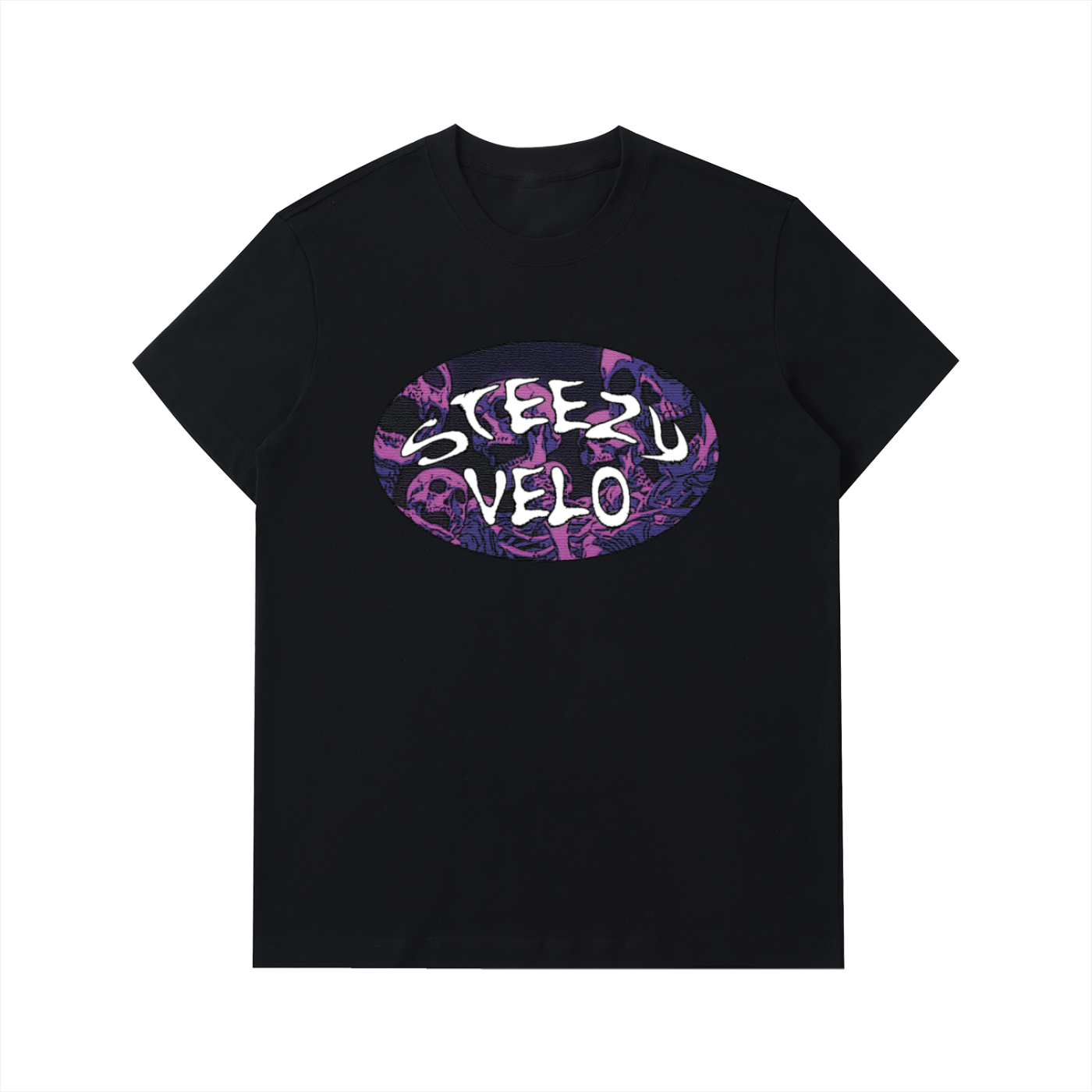 Purple/White Logo T-Shirt