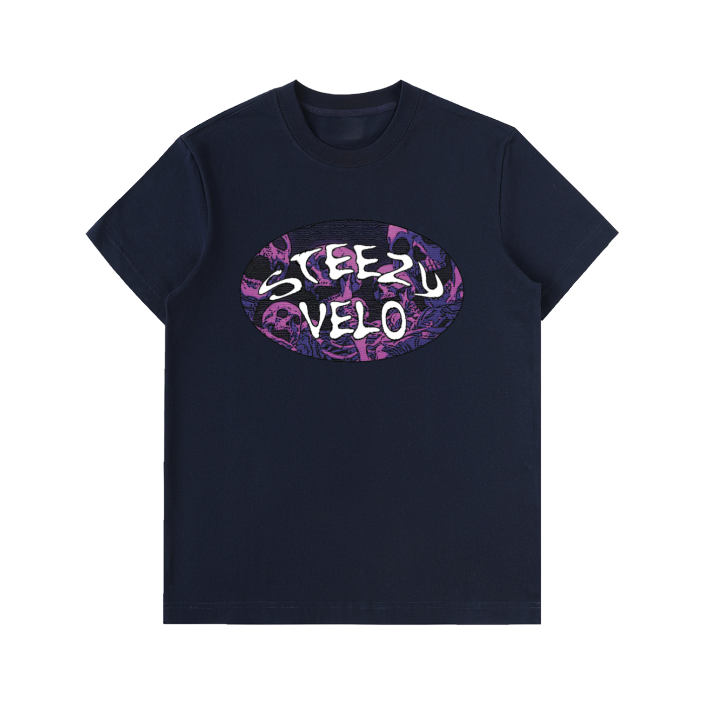 Purple/White Logo T-Shirt