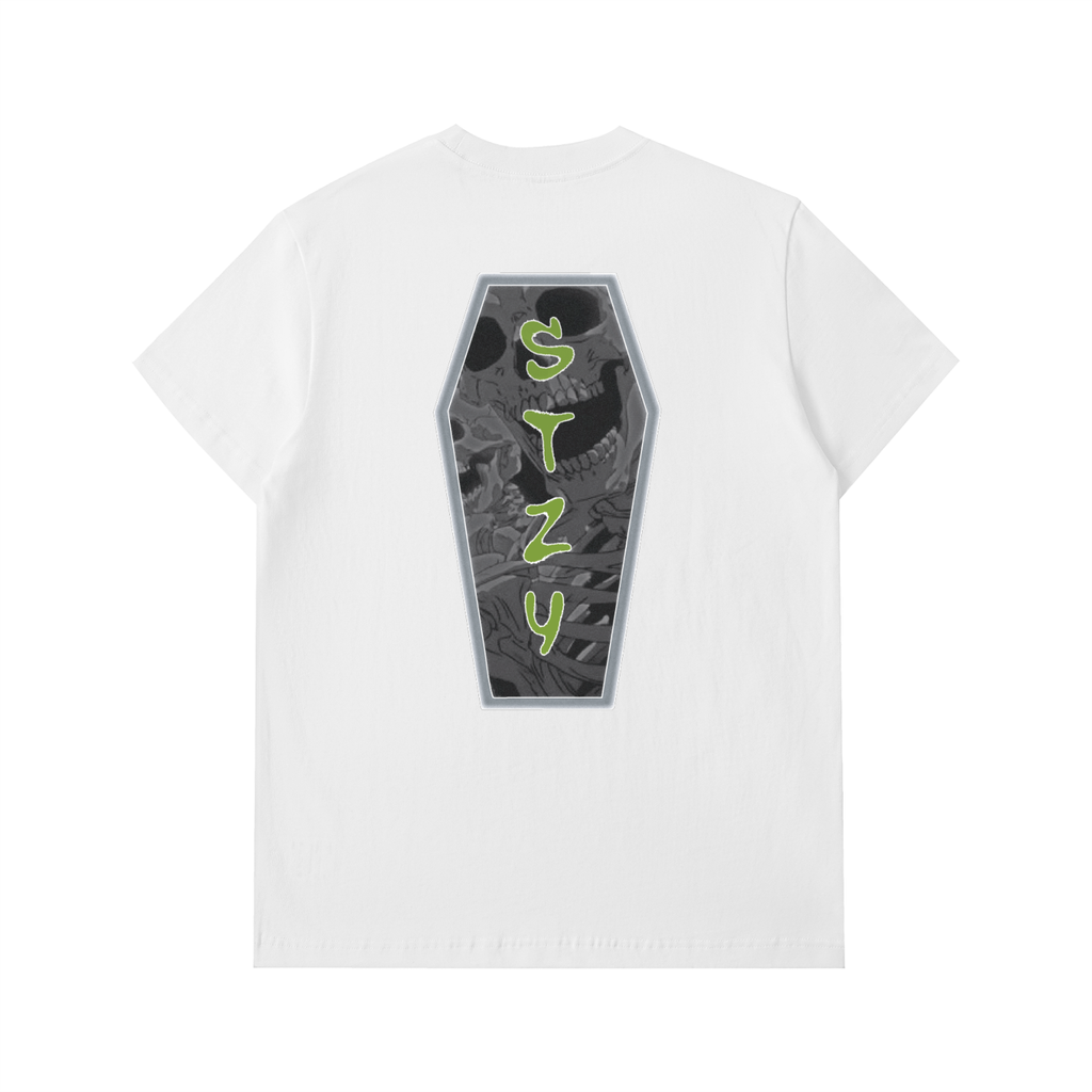 Grey/Green Logo T-Shirt