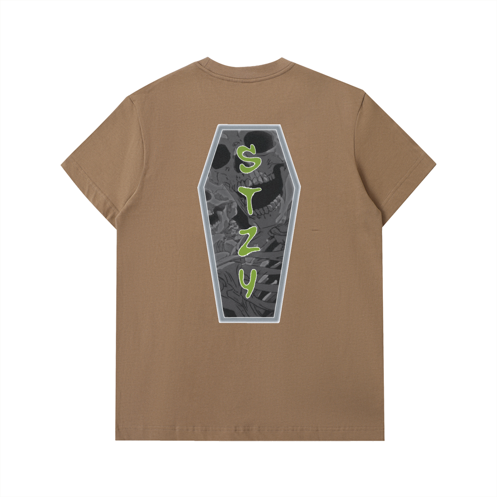 Grey/Green Logo T-Shirt